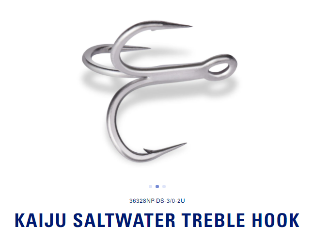 Kaiju Saltwater Treble Hook