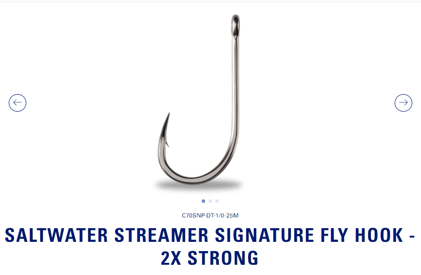 Saltwater Streamer Signature Fly Hook