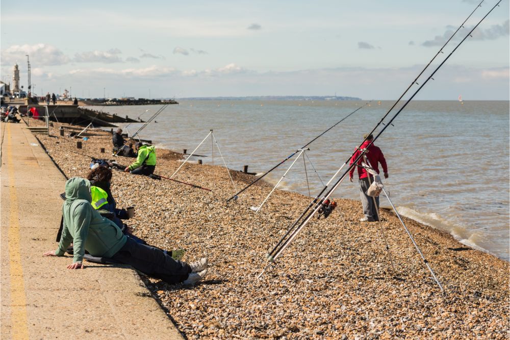 Beach Fishing in Kent